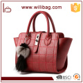 Neue stilvolle PU-Handtasche Alibaba China für Damen-Taschen-Tasche